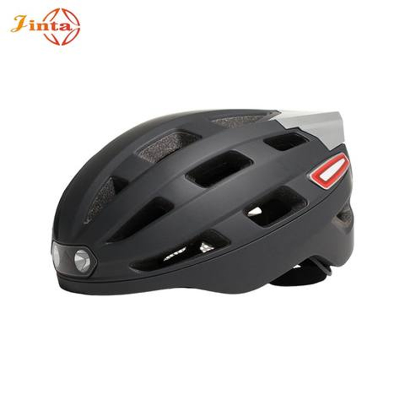 Casco de ciclismo inteligente Jinta con intermitentes delanteros y traseros, control de llamadas manos libres