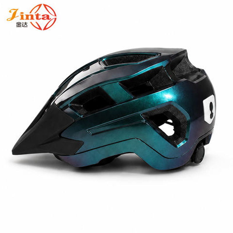 Casco de ciclismo ligero Jinta, carcasa de EPS+PC con luz trasera recargable tipo C