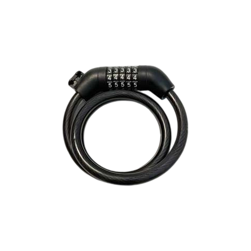 Candado de cable con combinación de 5 dígitos y 10 × 1200 mm de alta seguridad Jinta