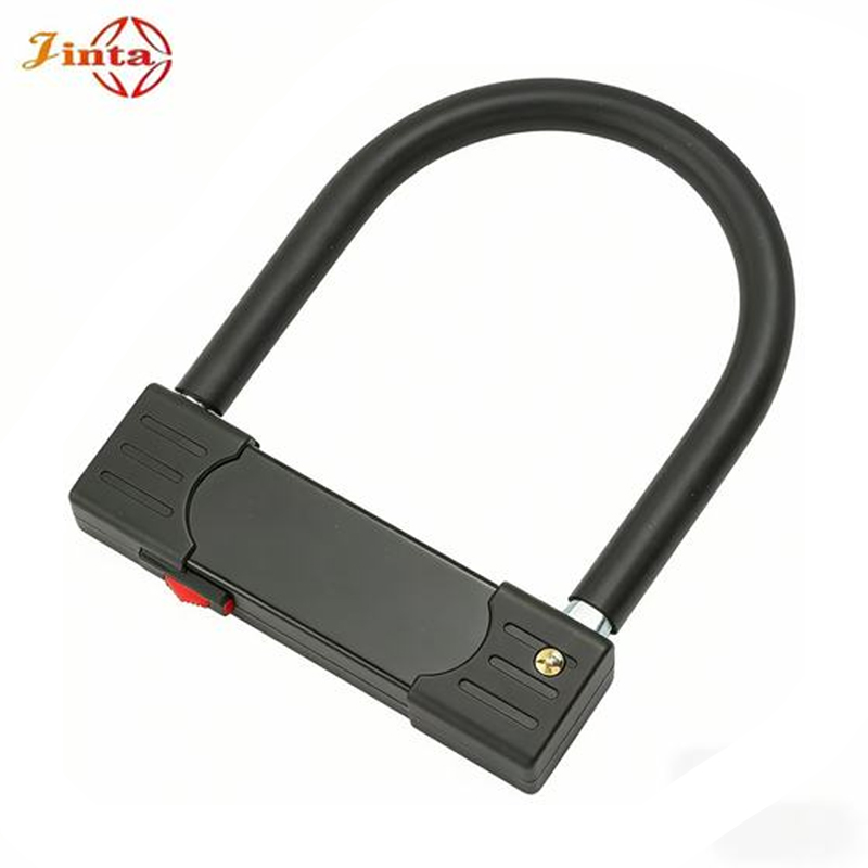 Candado en U para bicicleta, candado de seguridad con llave confiable y duradero